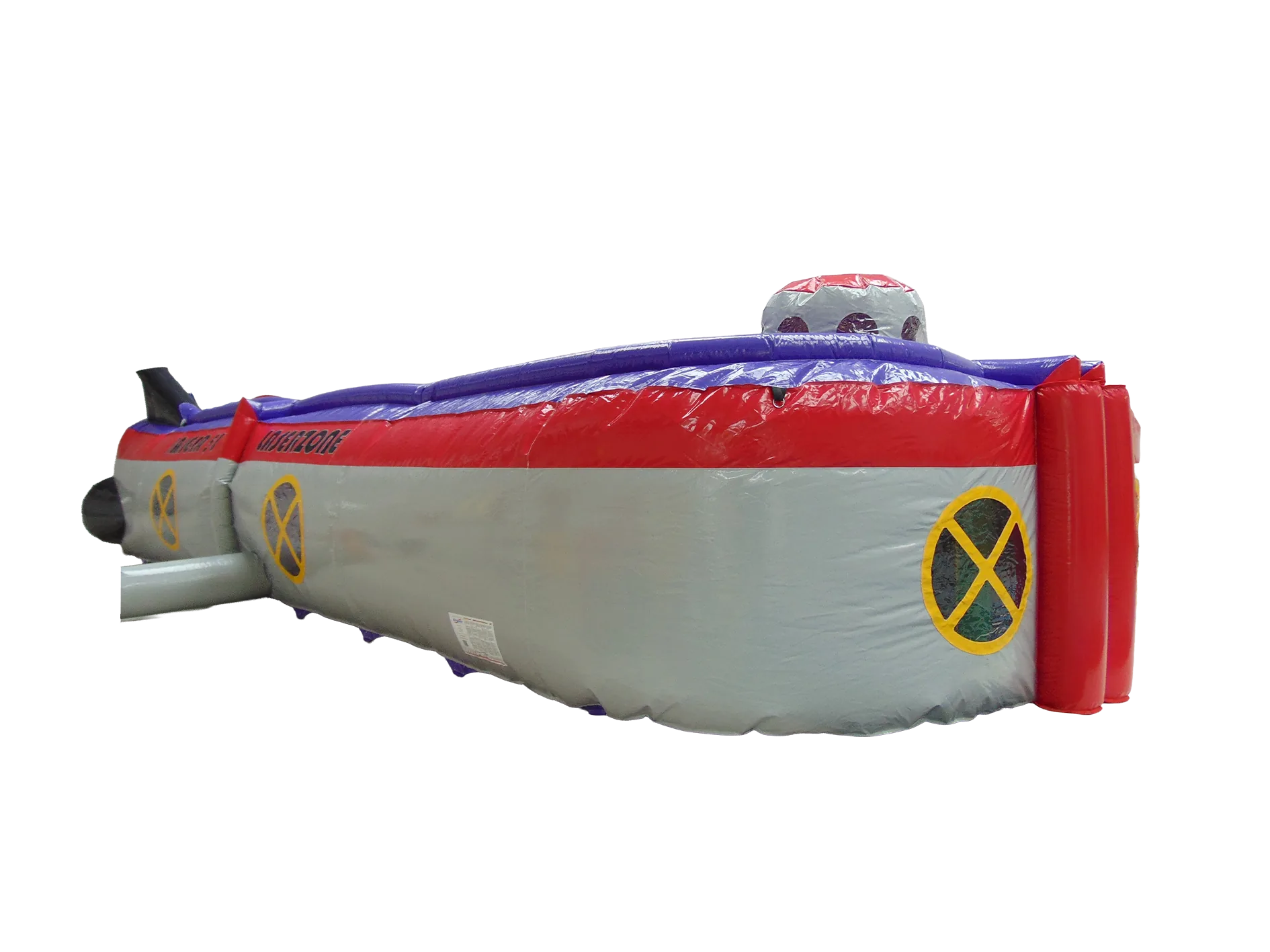 Wąska dmuchana arena Laser Invader 14,35 × 6,4 m — zdjęcie 3 z 6