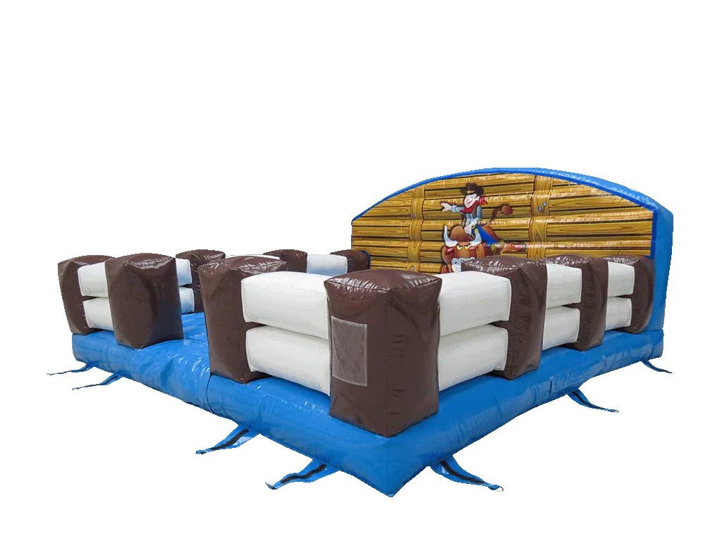Dmuchany materac do byka rodeo Western 5 × 5 m — zdjęcie 1 z 1