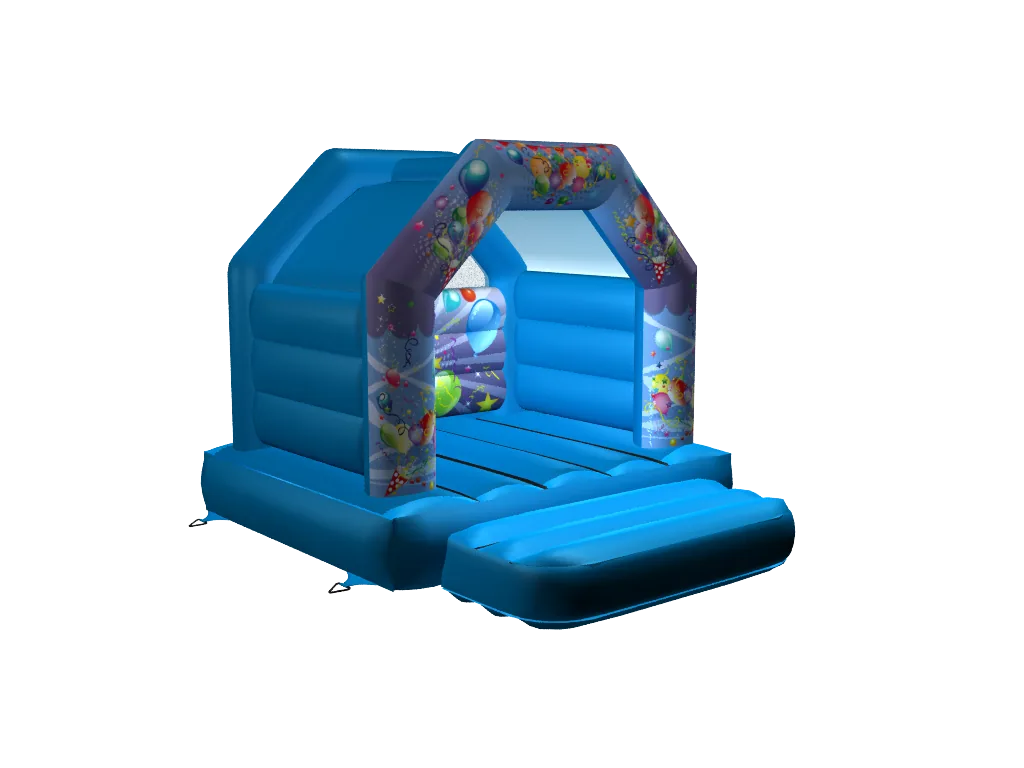 Dmuchaniec rama A Party 3,9 × 3,1 m, niebieski — zdjęcie 2 z 6