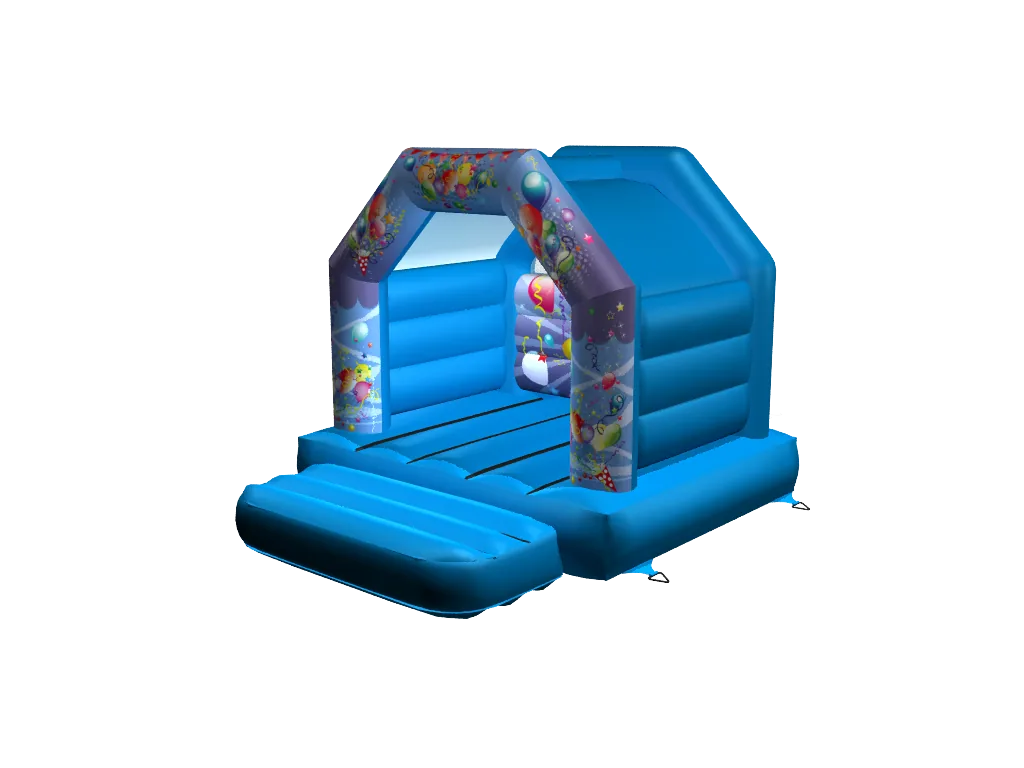 Dmuchaniec rama A Party 3,9 × 3,1 m, niebieski — zdjęcie 6 z 6