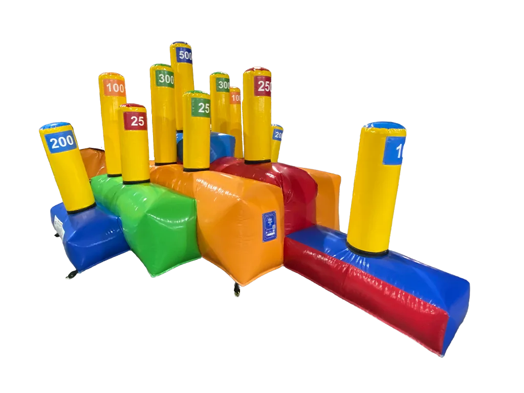 Dmuchana gra w rzucanie obręczy 4 × 3,6 m — zdjęcie 5 z 6