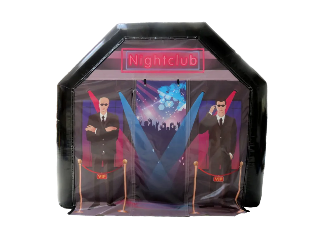 Dmuchany klub nocny 3,7 × 3,7 m, wersja Disco Ready — zdjęcie 1 z 1