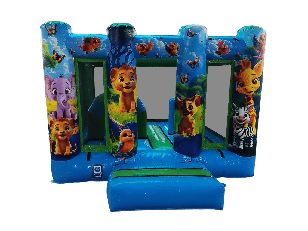 Dmuchaniec midi Dżungla 4,05 × 3,1 m — zdjęcie 1 z 6