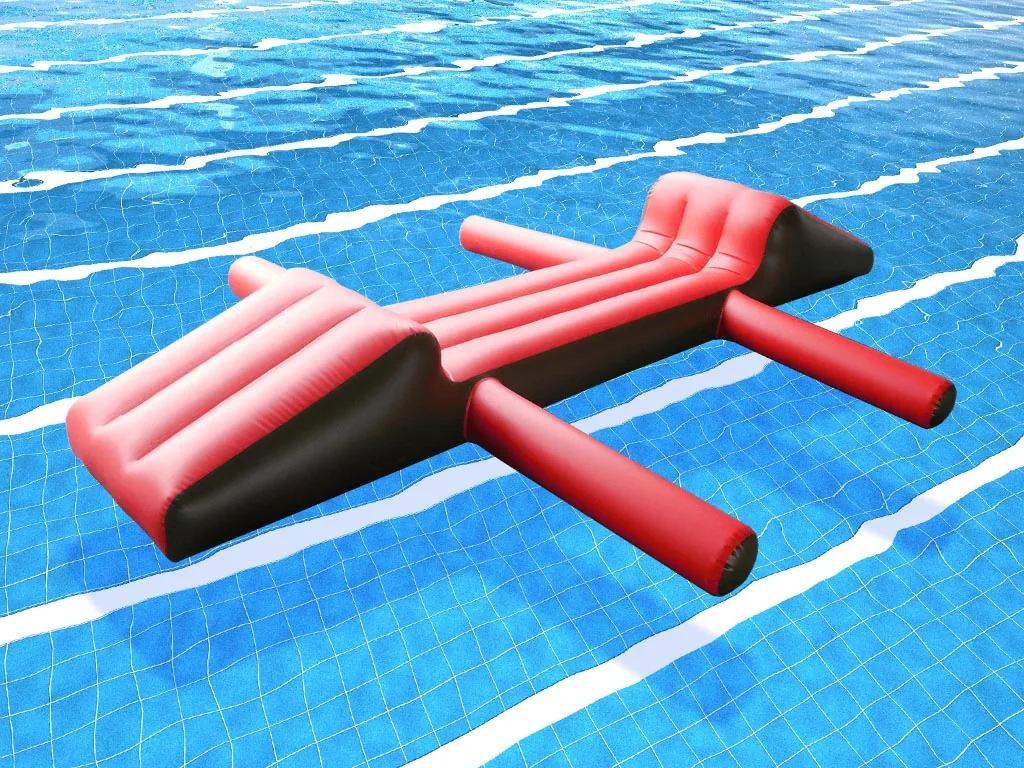 Szczelna podwójna zjeżdżalnia do basenu 5,65 × 3,65 m — zdjęcie 1 z 3