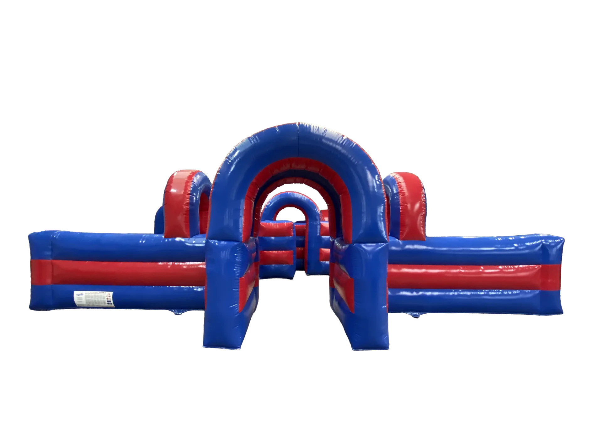 Dmuchany labirynt do paintballa 11,2 × 9,95 m — zdjęcie 2 z 6