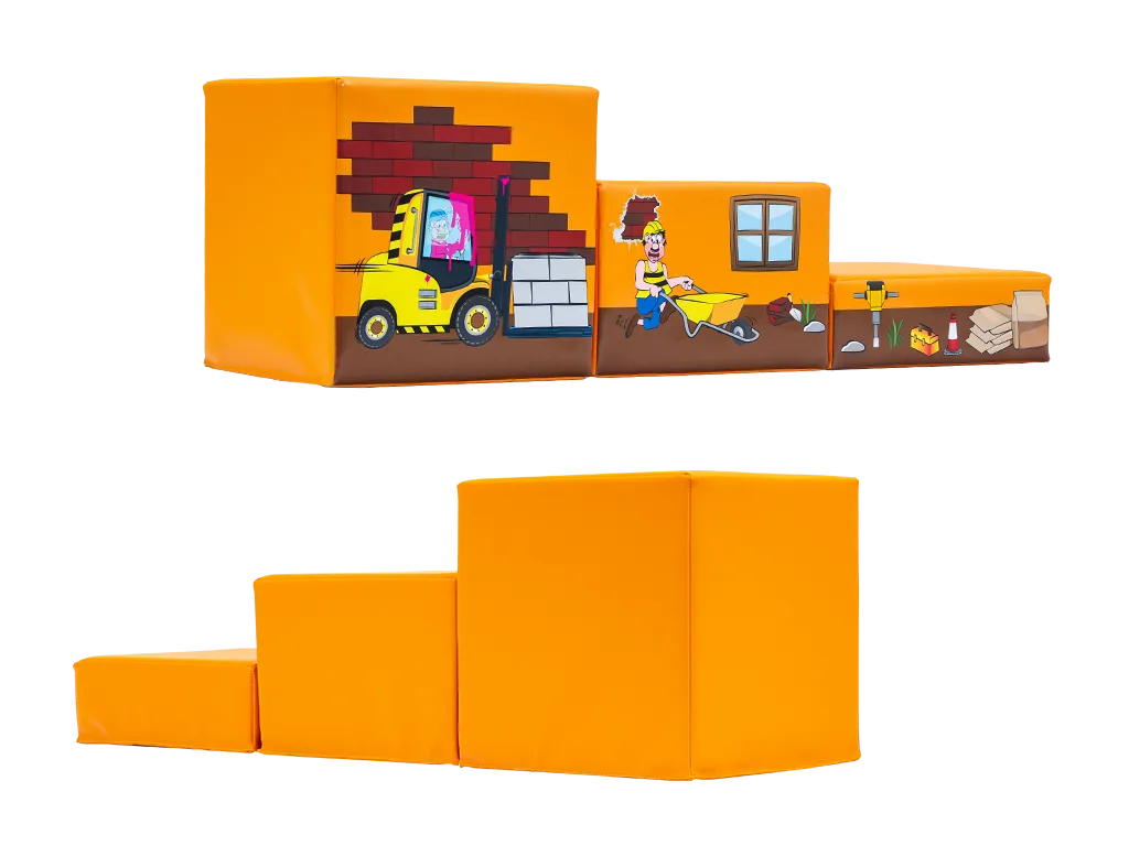 Zestaw softplay Budowa, 18 elementów — zdjęcie 12 z 14