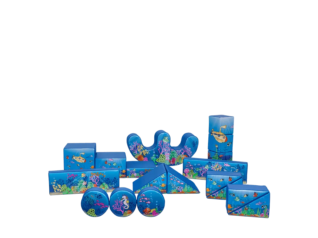 Zestaw soft play Ocean, 19 elementów — zdjęcie 2 z 20