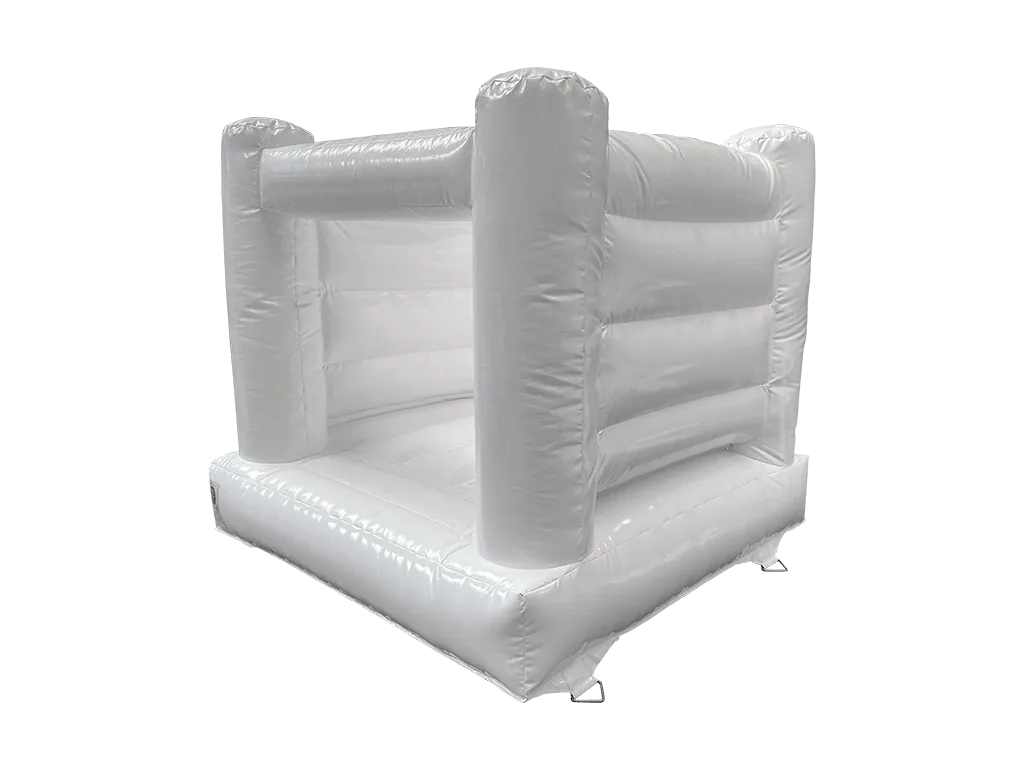 Mini dmuchaniec z murkami 2,05 × 2,1 m, biały — zdjęcie 2 z 6