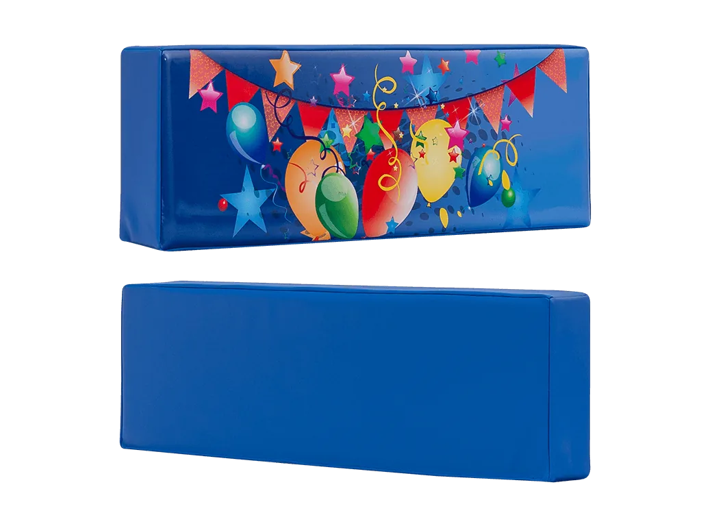 Zestaw soft play Party, 19 elementów, niebiesko-czerwony — zdjęcie 13 z 20