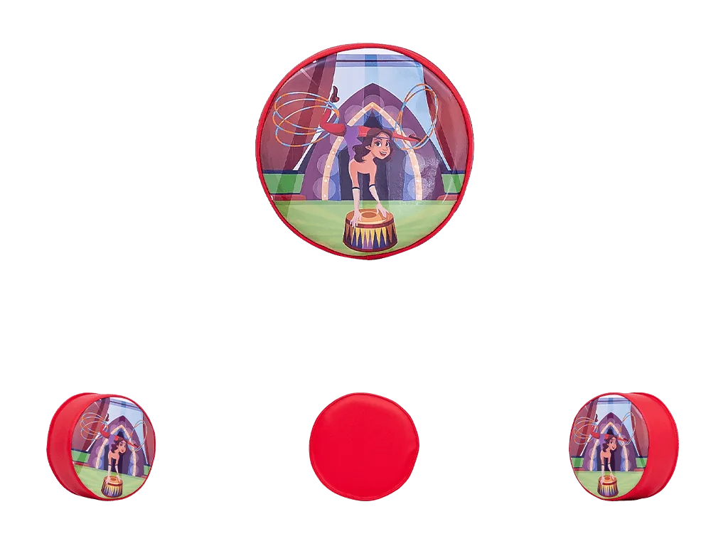 Zestaw soft play Cyrk, 19 elementów — zdjęcie 16 z 22