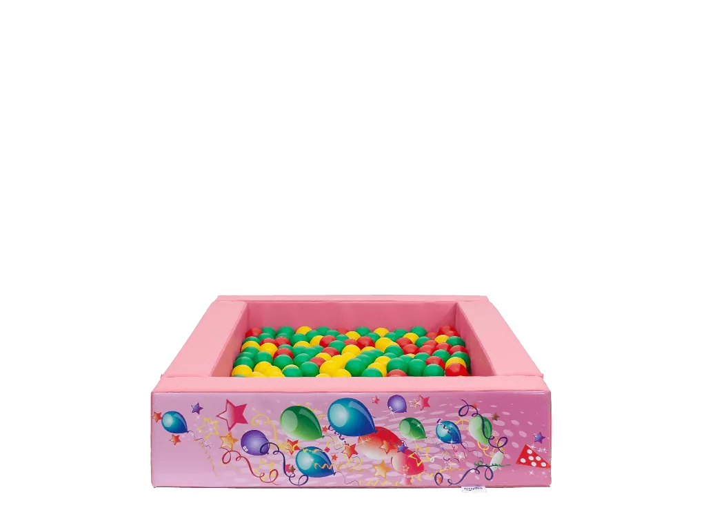 Zestaw soft play Party, 19 elementów, różowy — zdjęcie 3 z 20