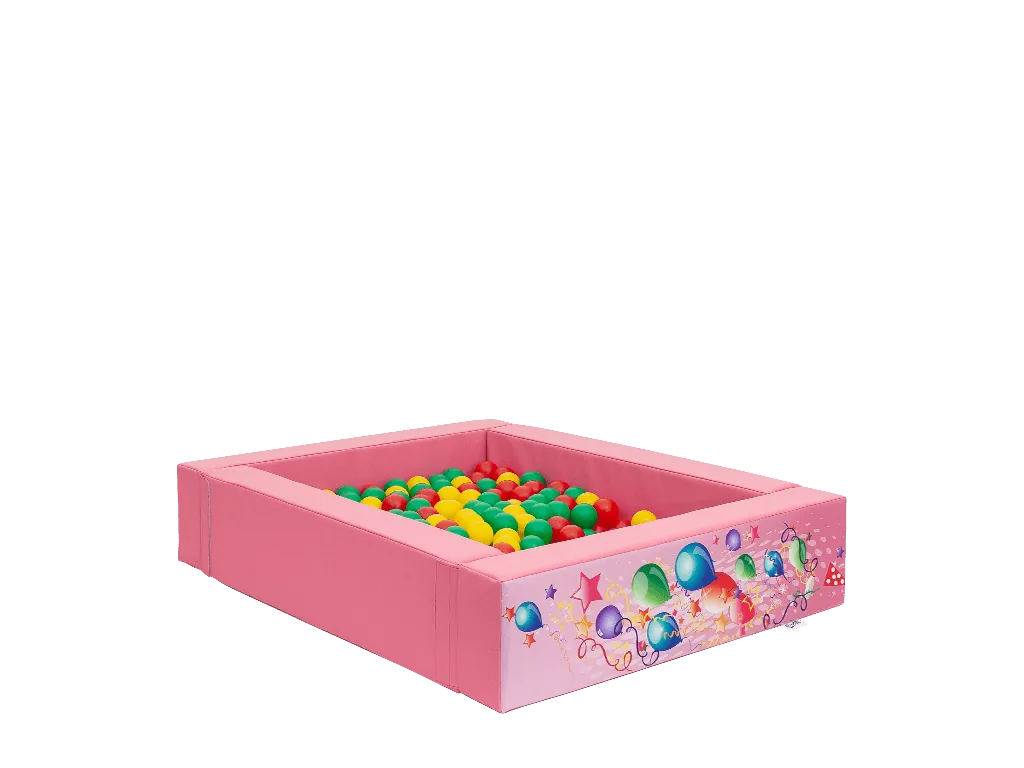 Zestaw soft play Party, 19 elementów, różowy — zdjęcie 5 z 20