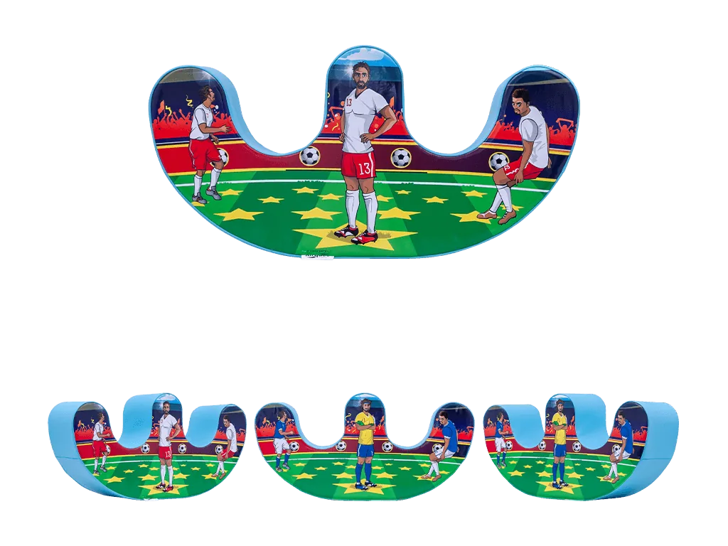 Zestaw soft play Piłka nożna, 19 elementów — zdjęcie 18 z 22
