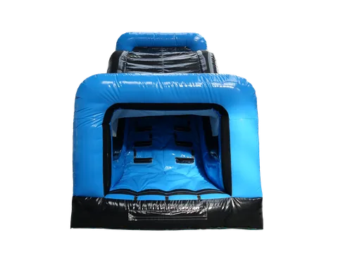 Sekcja ze zjeżdżalnią do toru przeszkód Energy Lightning Highlander 8,5 × 3,1 m