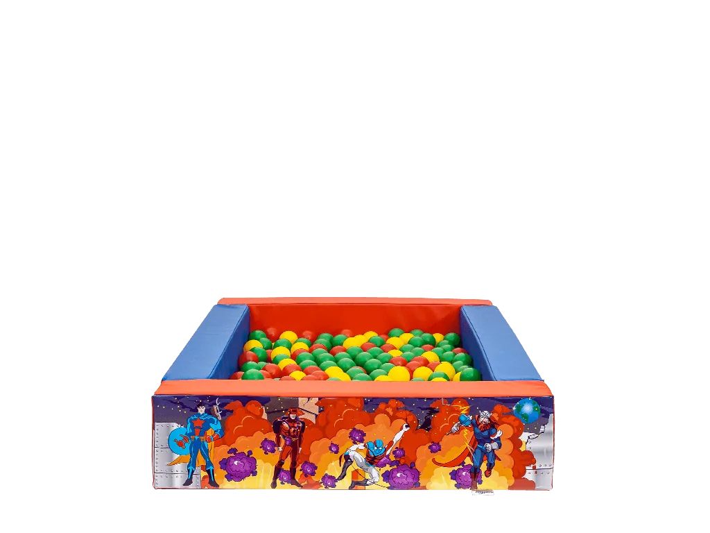 Zestaw soft play Superbohaterowie, 19 elementów — zdjęcie 3 z 20