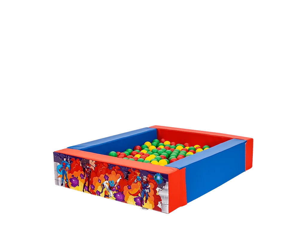 Zestaw soft play Superbohaterowie, 19 elementów — zdjęcie 5 z 20